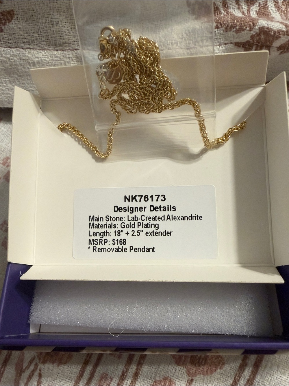 Bomb party june 2026 designer details necklace - Picture 3 of 3